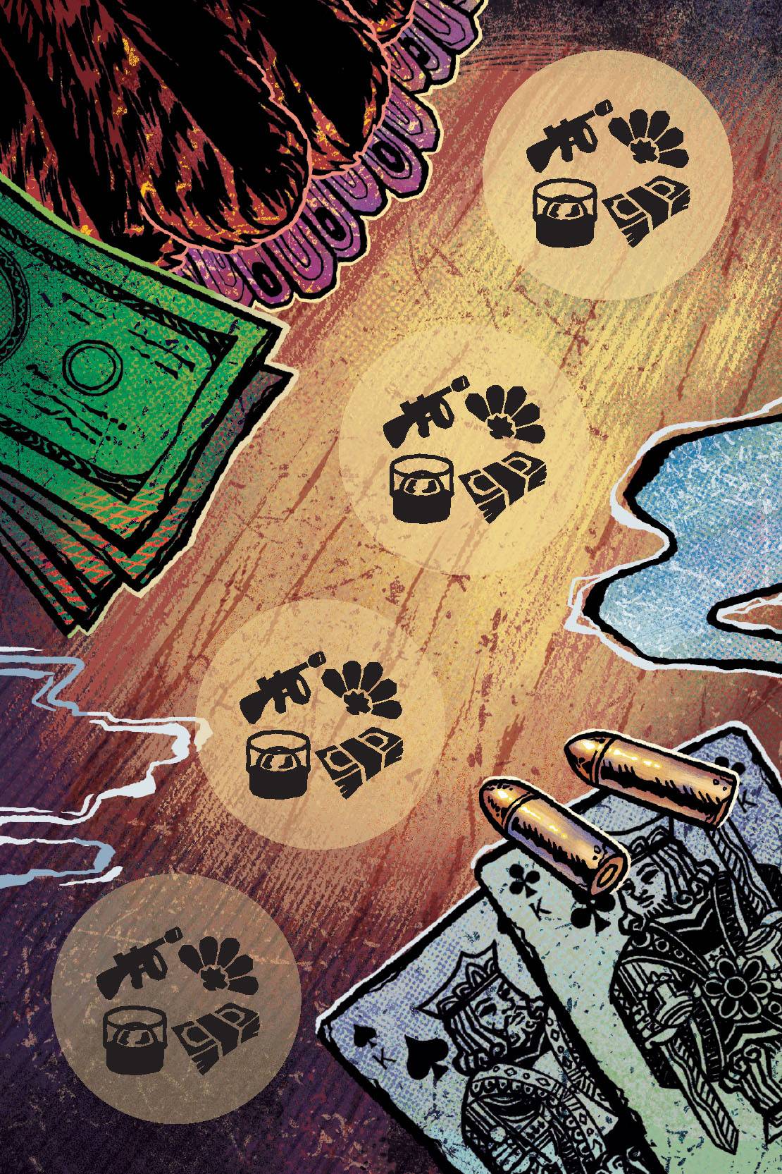 『The Four Deuces』で手札を2つに分けた理由